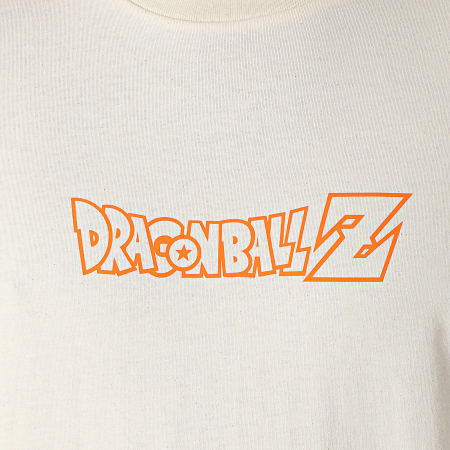 Dragon Ball Z - Tee Shirt And Jogging Shorts Bundle Goku Beige Orange