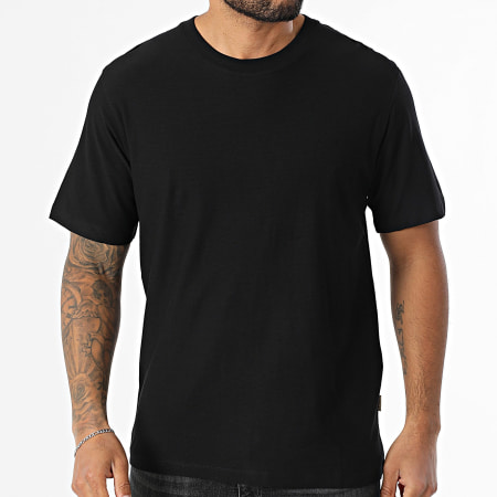 T-Shirt JACK & JONES Noir - Imprimé Corp Splash - 100% Coton - Pour Garçon