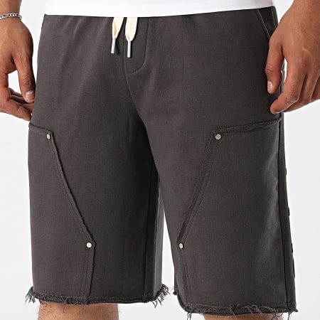 Uniplay - Short Jogging Essentiel 113 Gris Anthracite