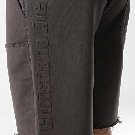 Uniplay - Short Jogging Essentiel 113 Gris Anthracite