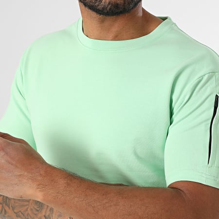 Black Industry - Ensemble Tee Shirt Oversize Et Short Jogging Vert Clair