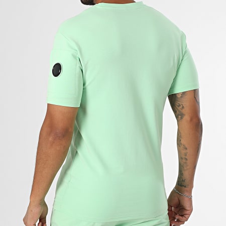 Black Industry - Ensemble Tee Shirt Oversize Et Short Jogging Vert Clair