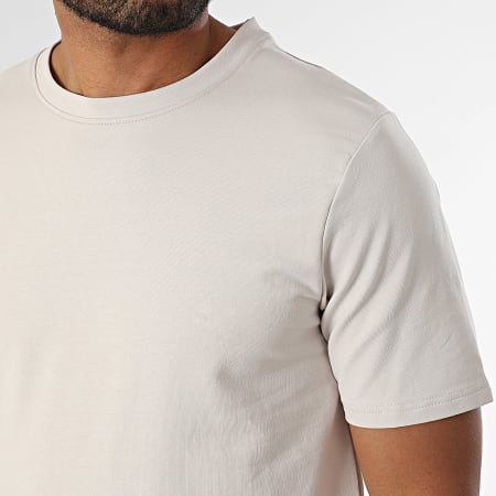 Black Industry - Ensemble Tee Shirt Oversize Et Short Jogging Beige
