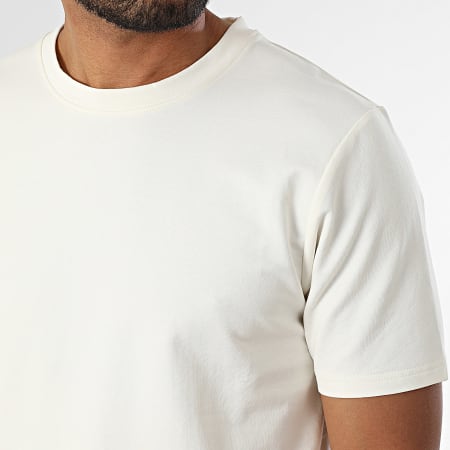 Black Industry - Ensemble Tee Shirt Oversize Et Short Jogging Beige Clair