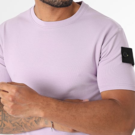 Black Industry - Ensemble Tee Shirt Et Short Jogging 009 Lilas