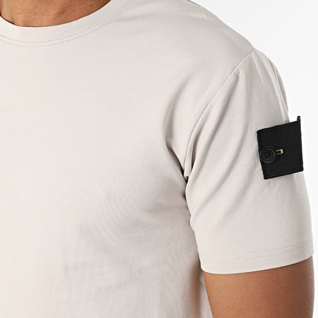Black Industry - Ensemble Tee Shirt Et Short Jogging 009 Beige