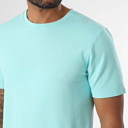 Black Industry - Ensemble Tee Shirt Oversize Et Short Jogging Turquoise