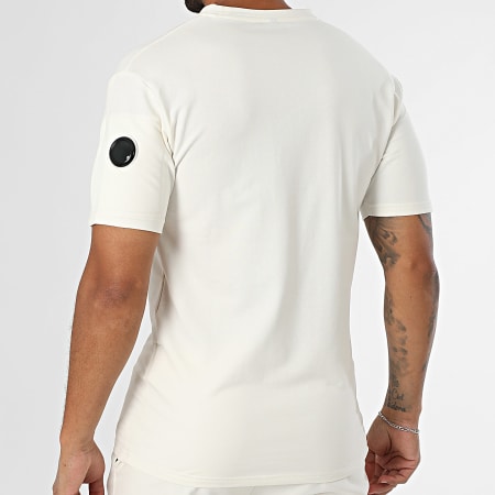 Black Industry - Ensemble Tee Shirt Oversize Et Short Jogging Beige Clair