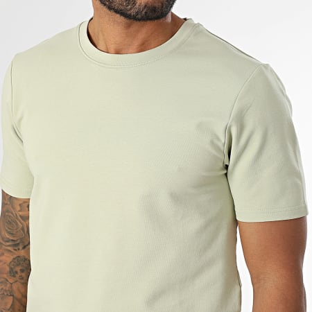 Black Industry - Ensemble Tee Shirt Oversize Et Short Jogging Vert Kaki Clair