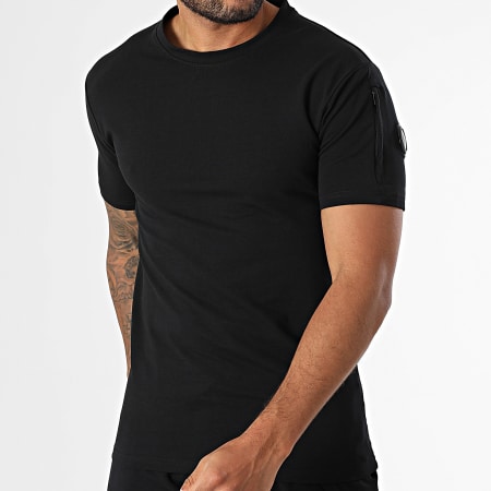 Black Industry - Ensemble Tee Shirt Oversize Et Short Jogging Noir