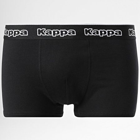 Kappa - Lote De 3 Boxers 92890514 Negro Azul Marino Azul Rey