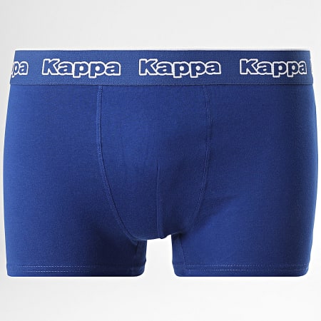 Kappa - Lote De 3 Boxers 92890514 Negro Azul Marino Azul Rey