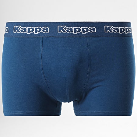 Kappa - Lote De 3 Boxers 92890514 Negro Azul Marino Azul Rey