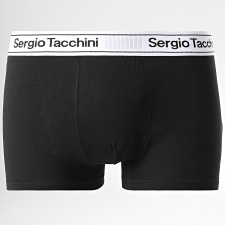 Sergio Tacchini - Lot De 4 Boxers 92893030 Noir