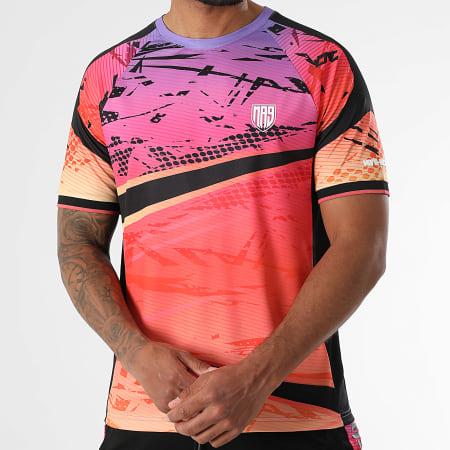 MA9 Mafia Nueve - Phuket oranje zonsondergang T-shirt en joggingbroek set