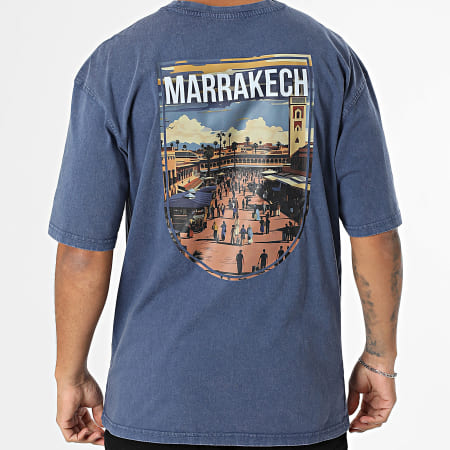 Classic Series - Tee Shirt Oversize Marrakech 017 Bleu Marine