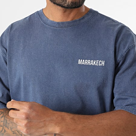 Classic Series - Tee Shirt Oversize Marrakech 017 Bleu Marine