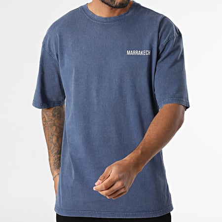 Classic Series - Tee Shirt Oversize Marrakech 017 Bleu Marine