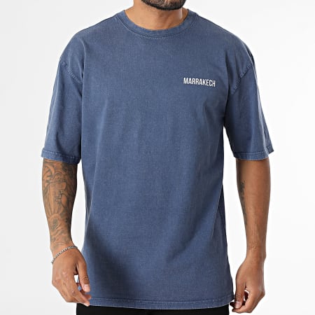 Classic Series - Tee Shirt Oversize Marrakech 017 Bleu Marine