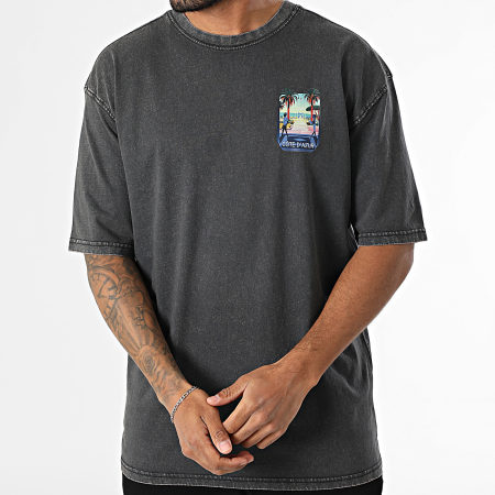 Classic Series - Tee Shirt Oversize Côte D'Azur 033 Gris Anthracite