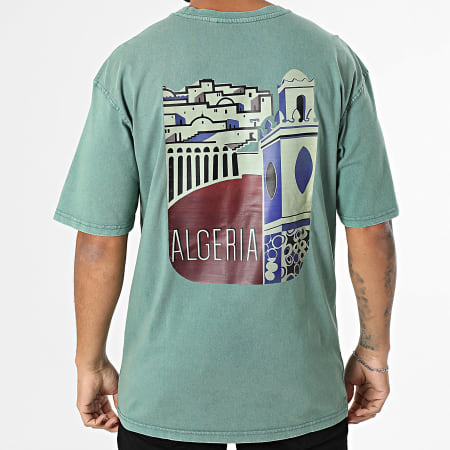 Classic Series - Tee Shirt Oversize Algeria 037 Vert