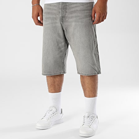 Jack And Jones - Short Jean Baggy Fit Ron Original Gris