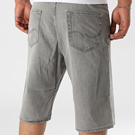 Jack And Jones - Short Jean Baggy Fit Ron Original Gris