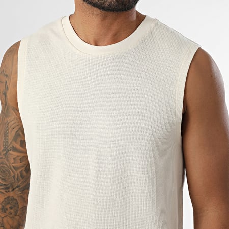 Jack And Jones - Débardeur Hydra Sleevless Beige