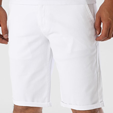 Paname Brothers - Short Chino Bary 5 Blanco