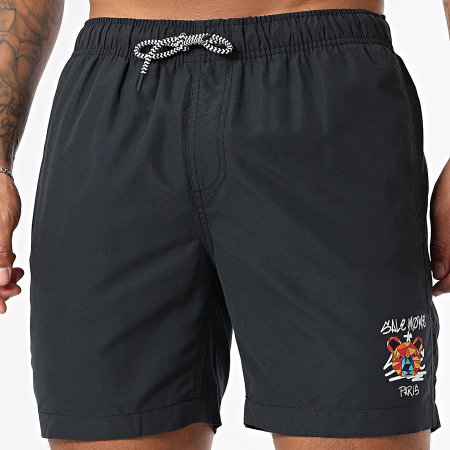 Sale Môme Paris - Short De Bain Geomedrips Nounours Noir