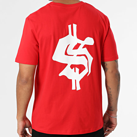 Scarface - Tee Shirt Oversize Big Logo Rouge