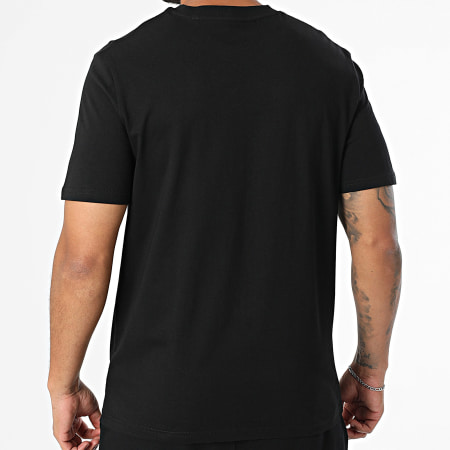 Seth Gueko - Conjunto de camiseta y pantalón corto Barlou Scribble Sand Negro