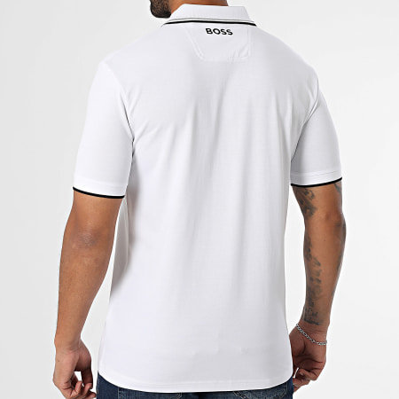 BOSS - Polo Manches Courtes Paddy Pro 50469102 Blanc