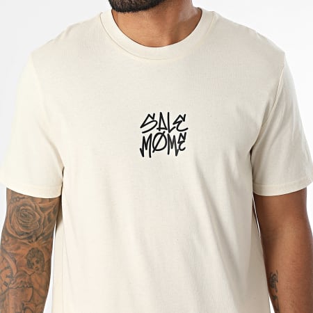 Sale Môme Paris - Ensemble Tee Shirt Et Short Jogging Geomedrips Lapin Beige