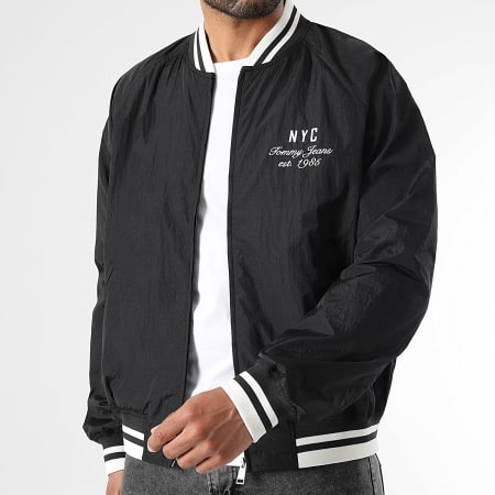 Tommy Jeans - Veste Bomber Zippée Graphic 1668 Noir