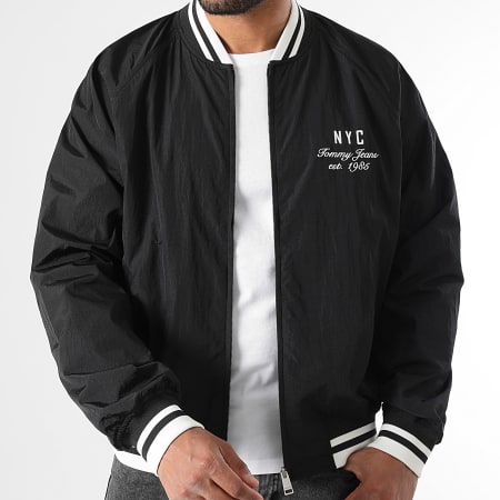 Tommy Jeans - Veste Bomber Zippée Graphic 1668 Noir