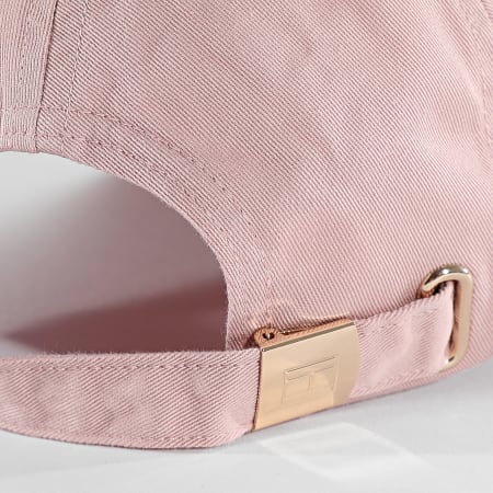 Tommy Hilfiger - Gorra de mujer Essential Flag Soft 7632 Pink Gold