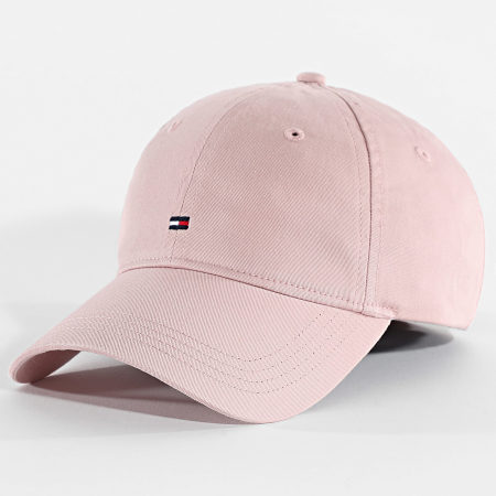 Tommy Hilfiger - Gorra de mujer Essential Flag Soft 7632 Pink Gold