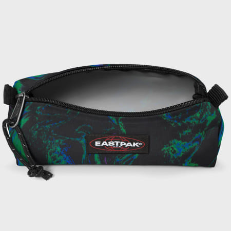 Eastpak Trousse Benchmark Single Noir Vert Bleu Violet