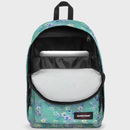 Eastpak - Zaino Out Of Office EK000767 Verde chiaro Blu Viola Floreale
