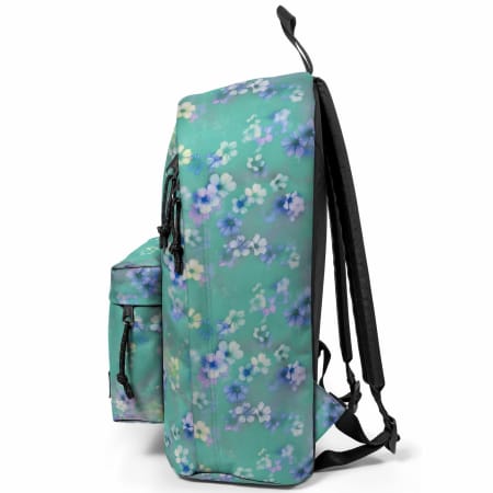 Eastpak - Zaino Out Of Office EK000767 Verde chiaro Blu Viola Floreale