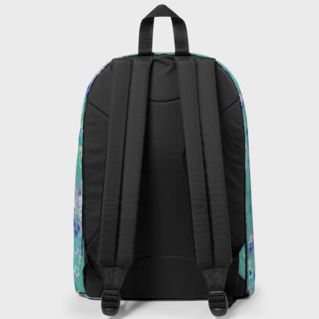 Eastpak - Zaino Out Of Office EK000767 Verde chiaro Blu Viola Floreale