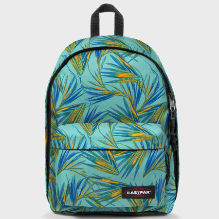 Eastpak - Zaino Out Of Office EK000767 Verde Turchese Blu Giallo Verde
