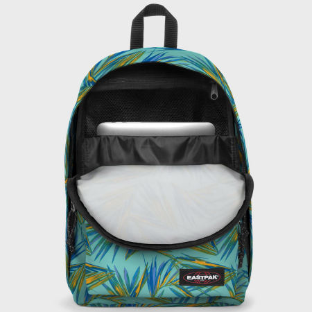Eastpak - Zaino Out Of Office EK000767 Verde Turchese Blu Giallo Verde