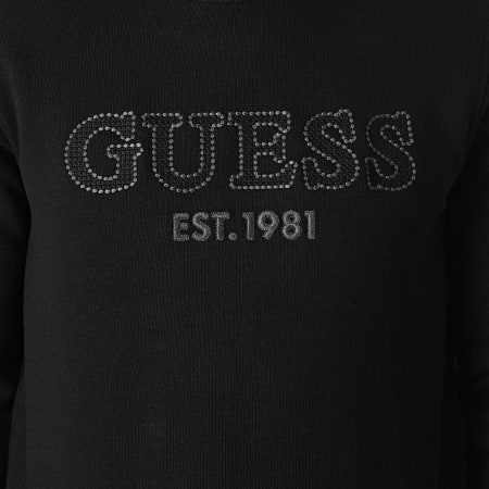 Guess - Sweat Crewneck Slim M5YQ08-KCN01 Noir