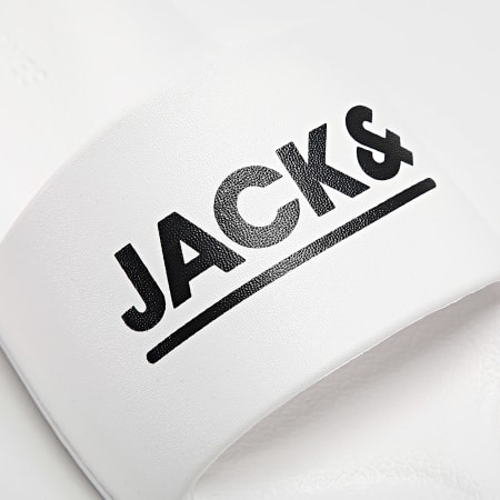 Jack And Jones - Claquettes Wollie Blanc