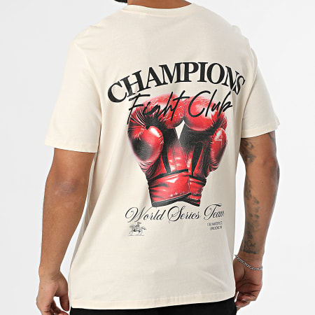 Luxury Lovers - Tee Shirt Oversize Champions Beige