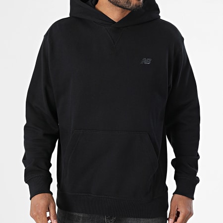 New Balance - Relaxed Fit Hoodie MT41534 Black - Ryses