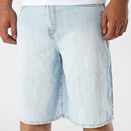 Only And Sons - Short Jean Carl Balloon Bleu Denim