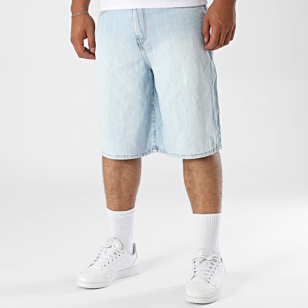 Only And Sons - Short Jean Carl Balloon Bleu Denim